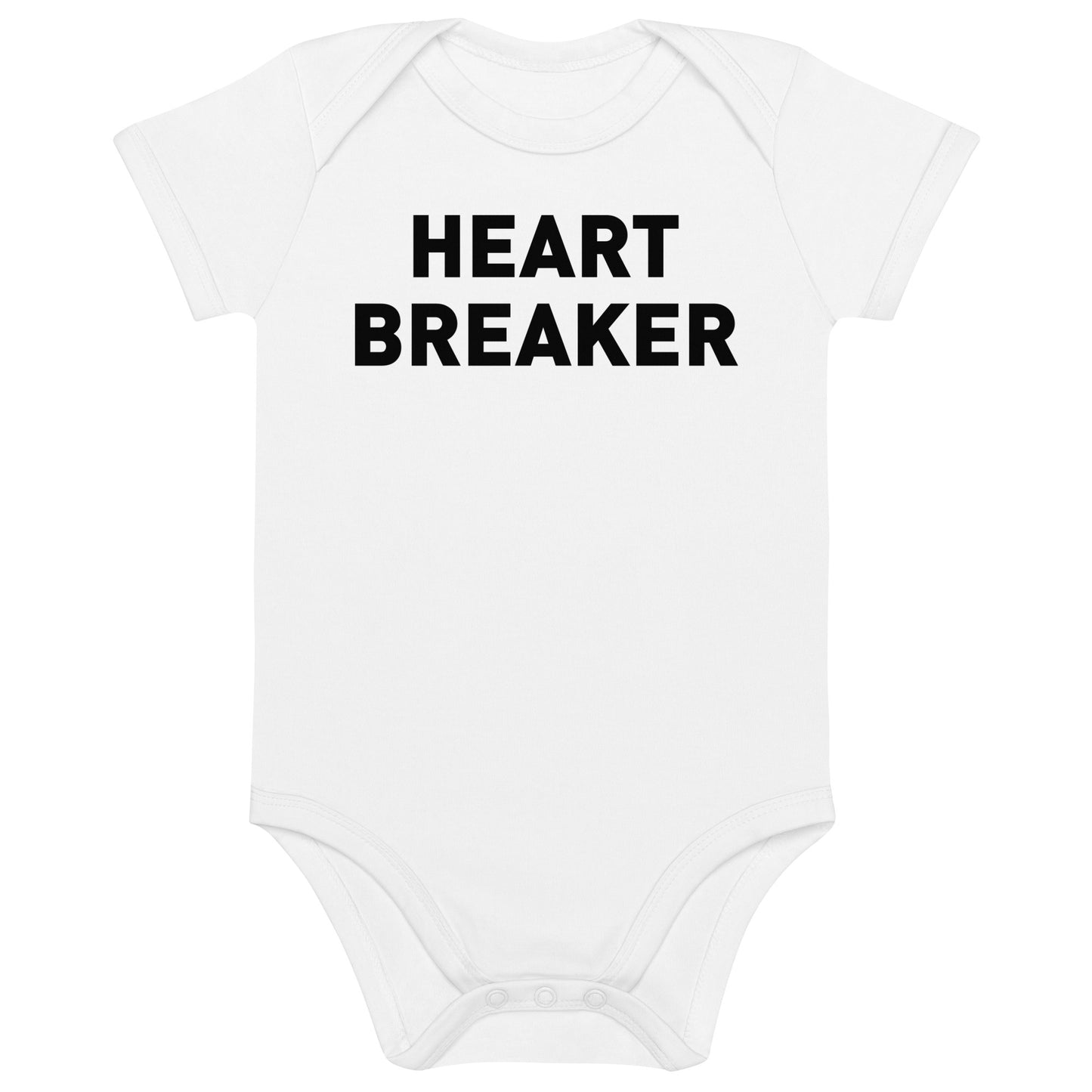 Heart Breaker Organic Onesie