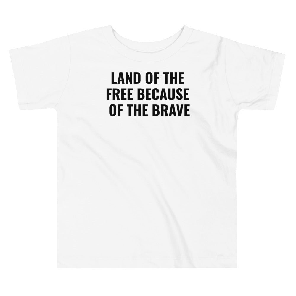 Land of the Free Toddler Tee
