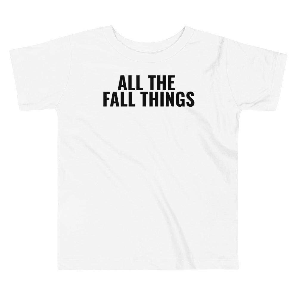 All the Fall Things Toddler Tee