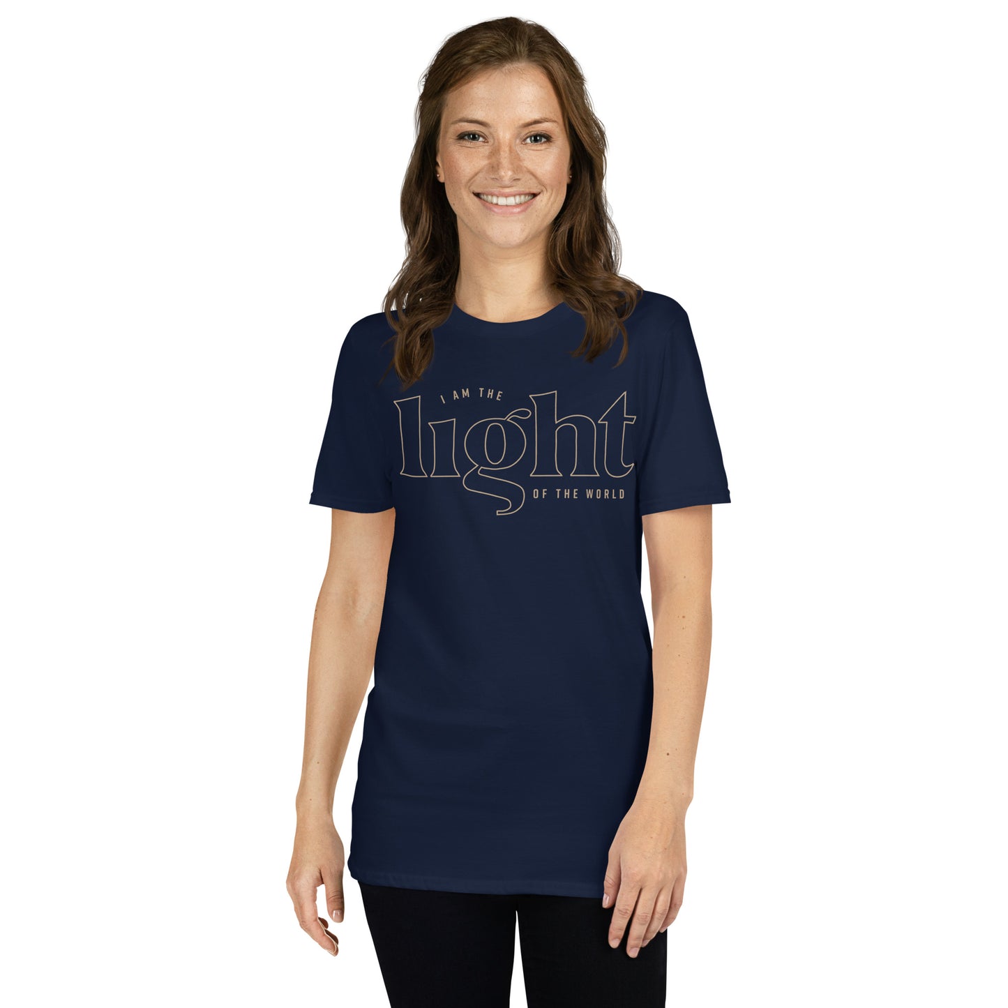 Light of the World Navy Tee