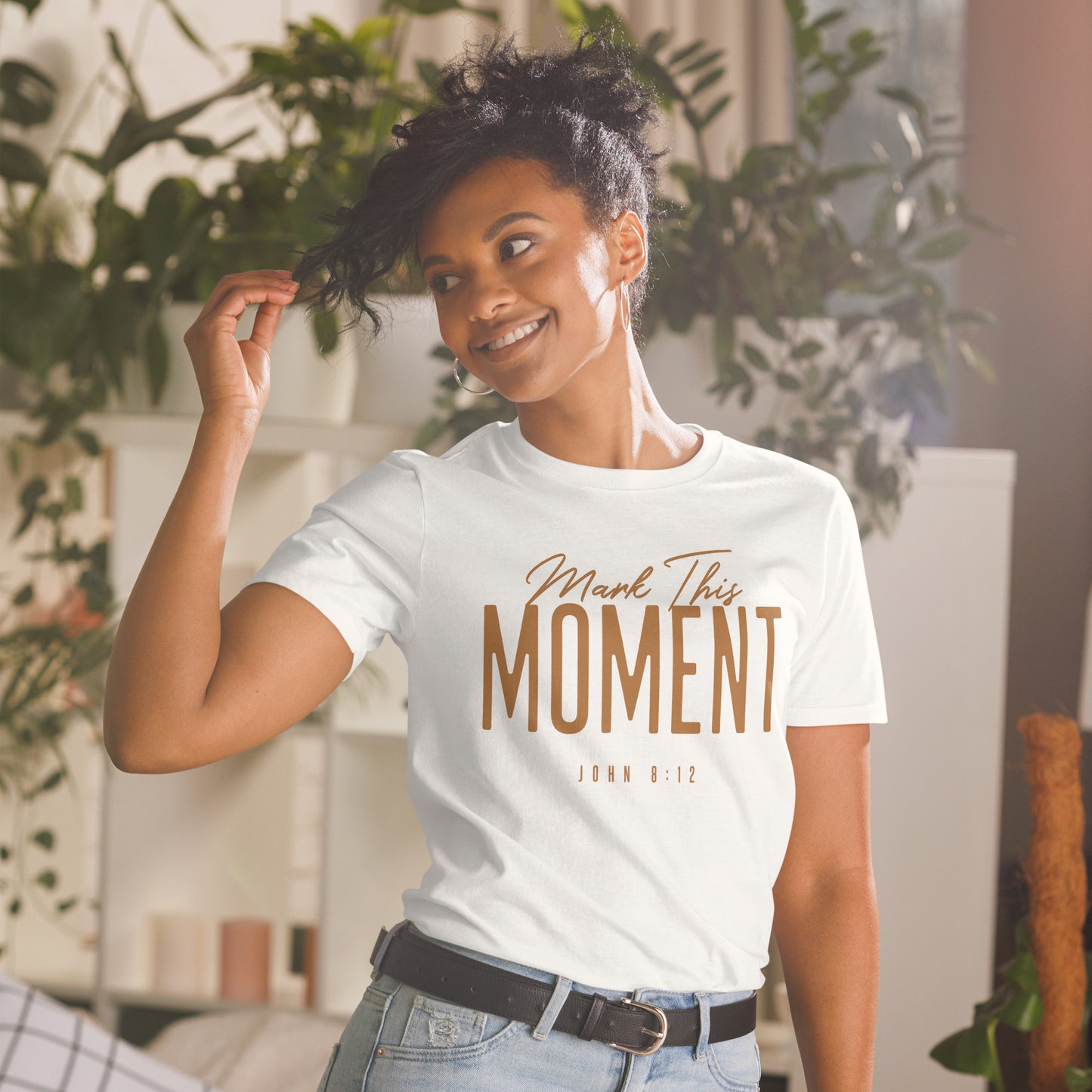 Mark this Moment White Tee