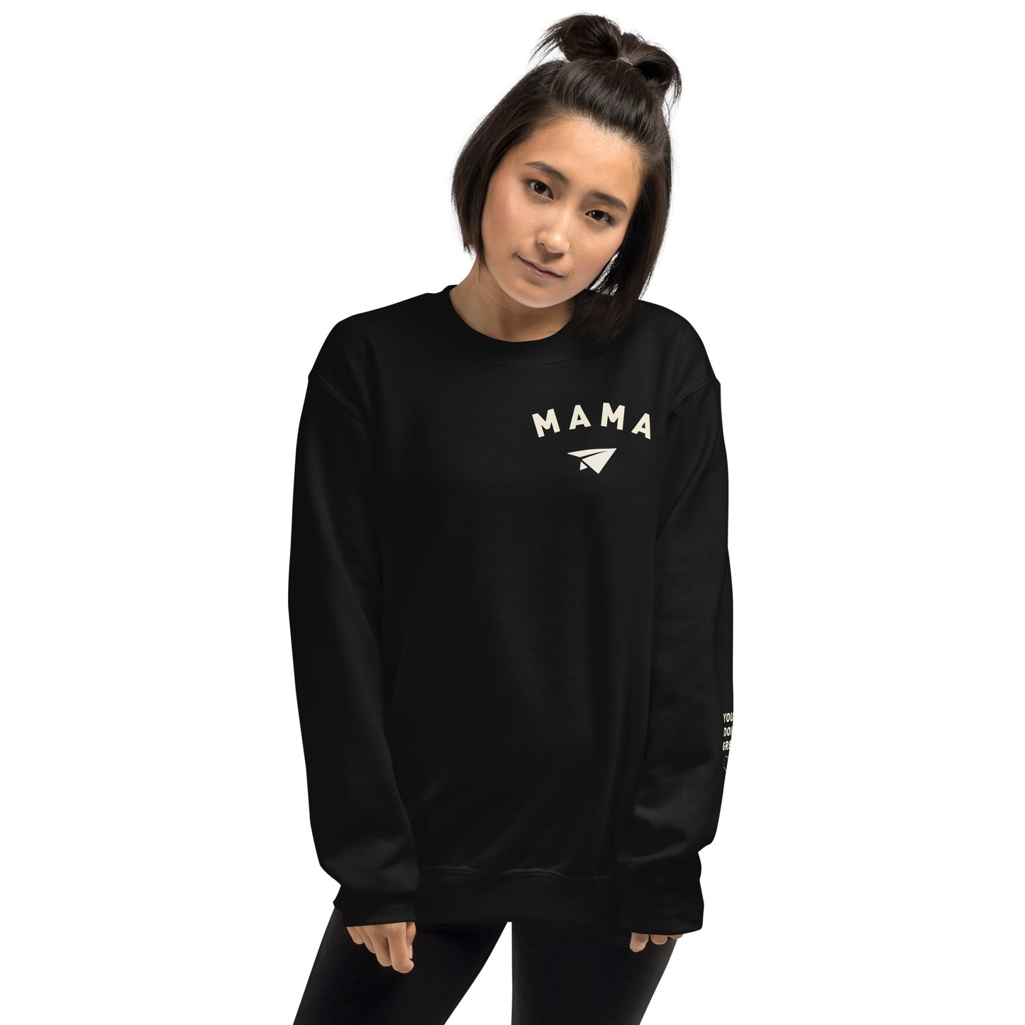 MAMA Crew with Sleeve Message