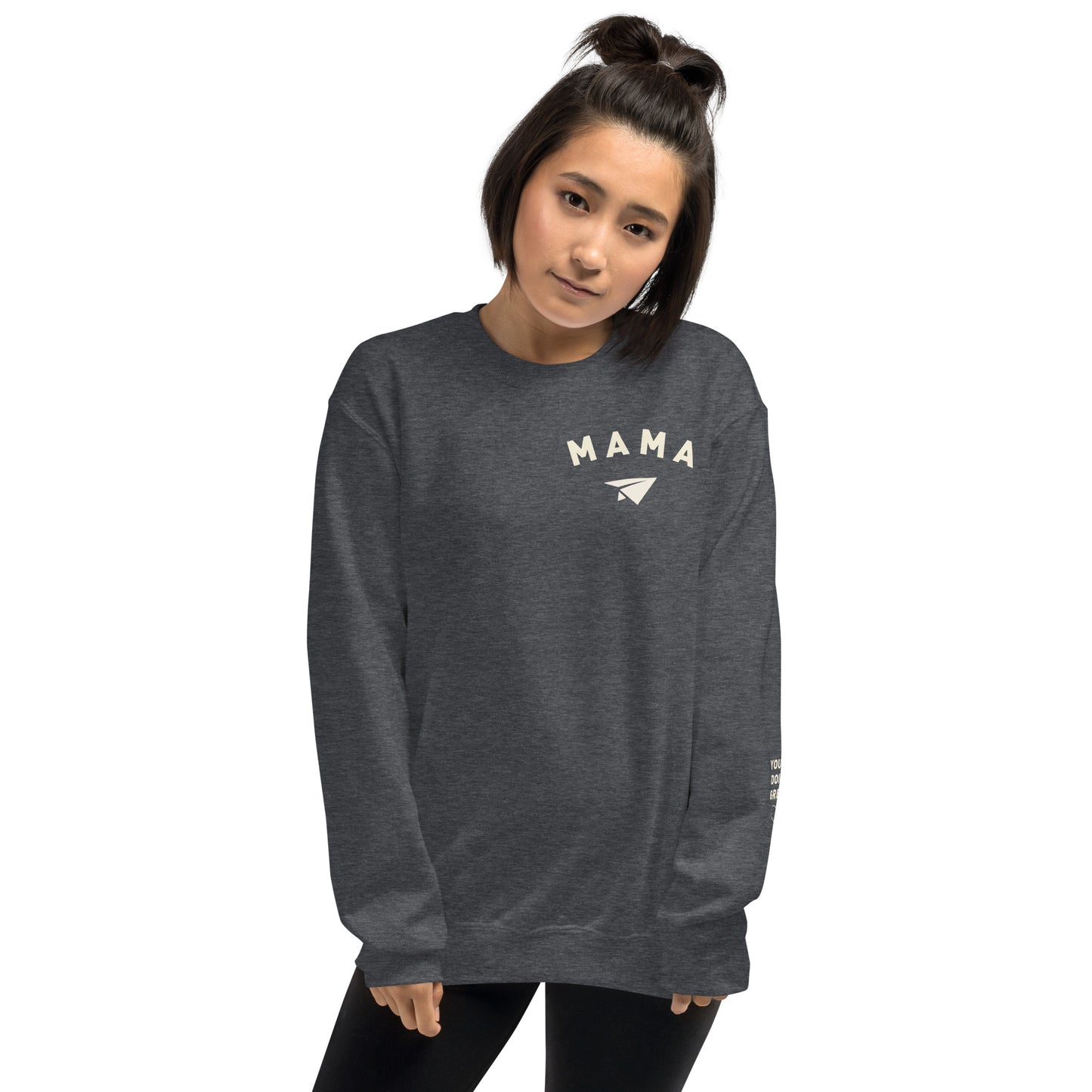 MAMA Crew with Sleeve Message