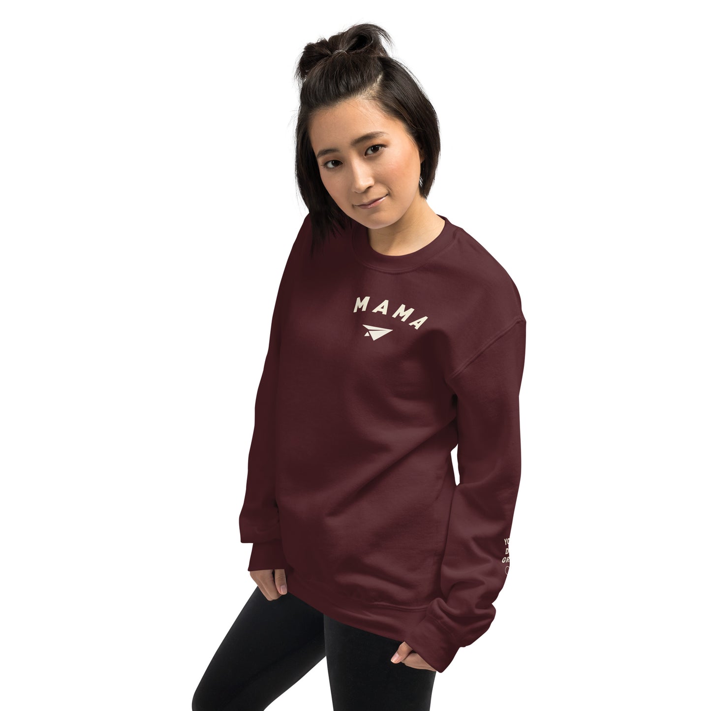 MAMA Crew with Sleeve Message