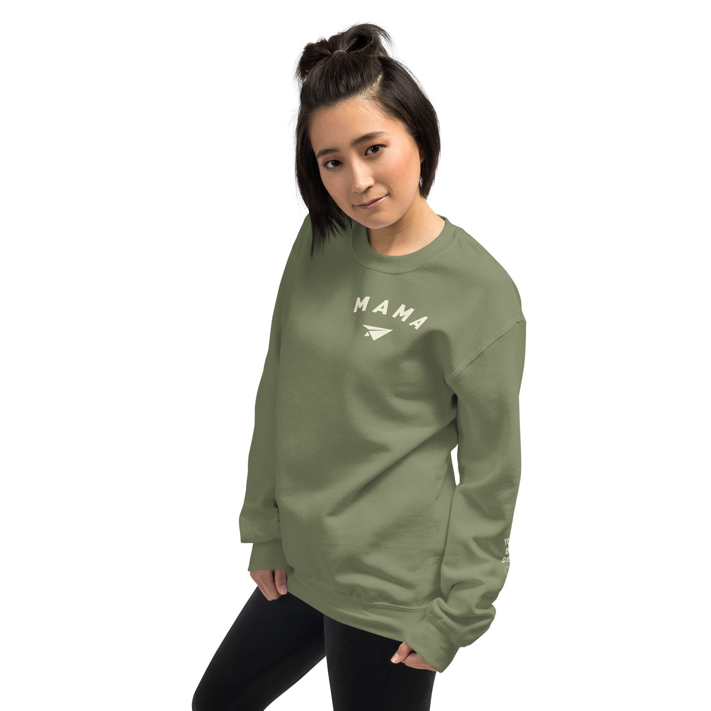 MAMA Crew with Sleeve Message