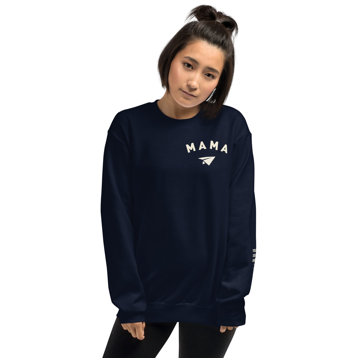 MAMA Crew with Sleeve Message