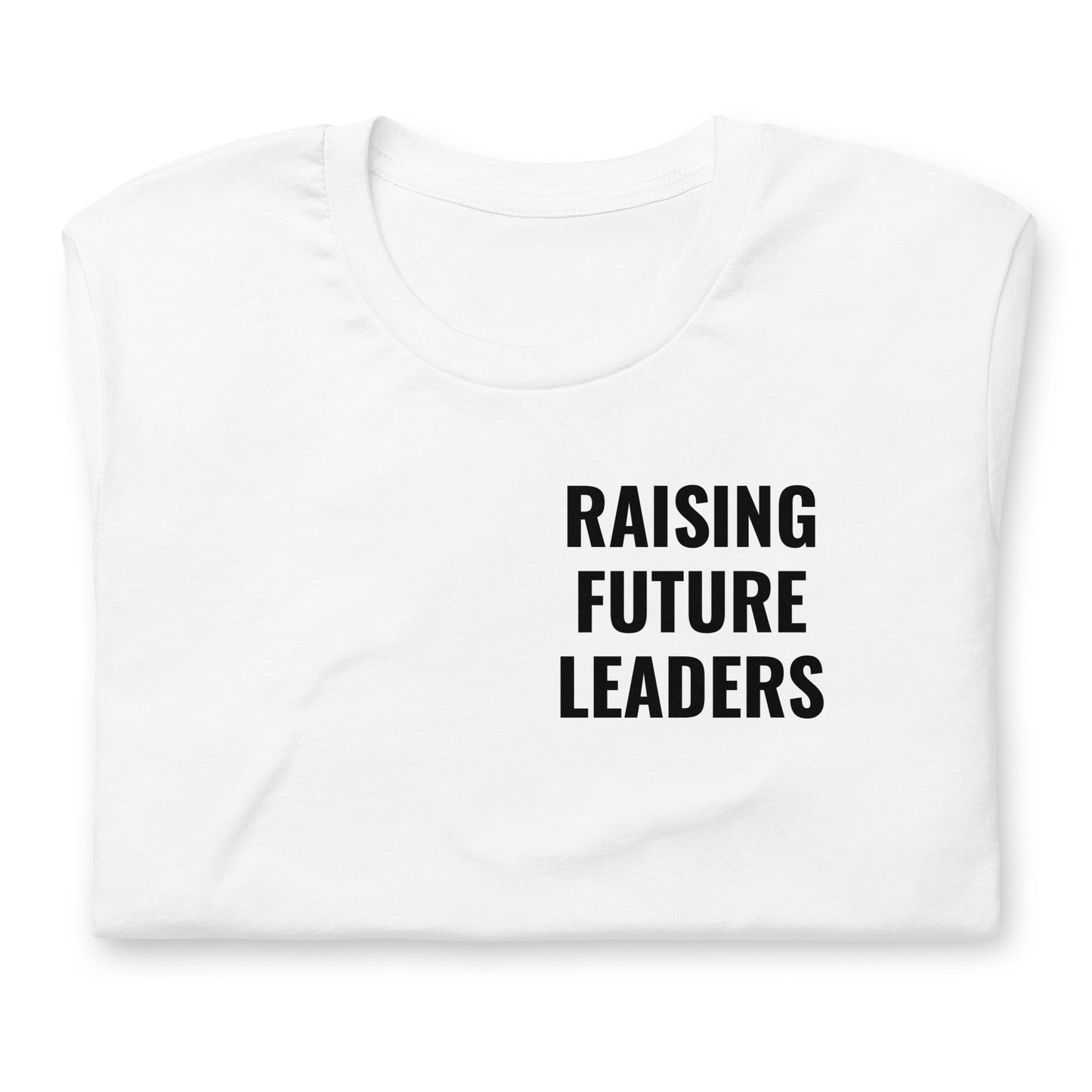 Raising Future Leaders Adult Tee (Left Chest)