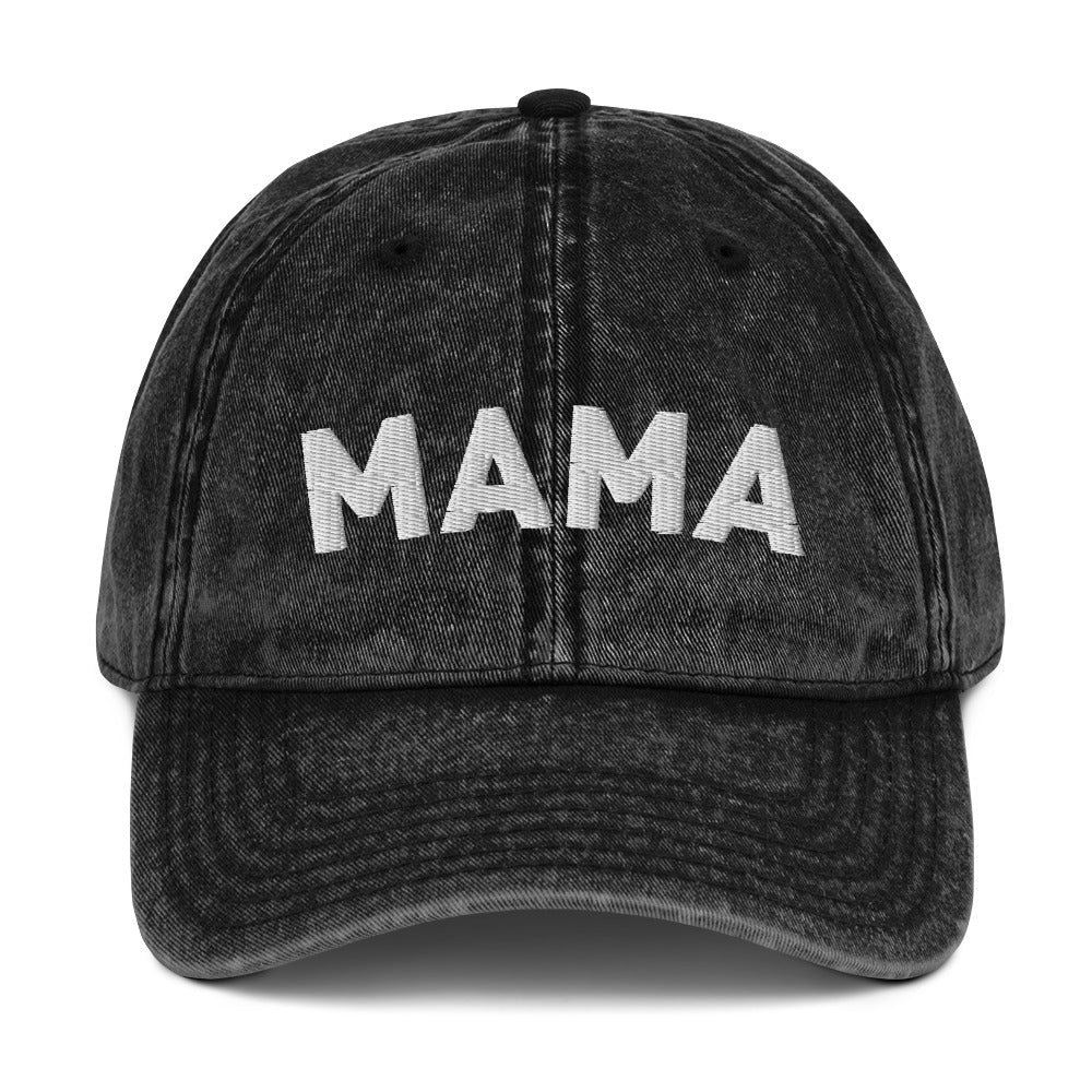 MAMA Vintage Cotton Twill Cap