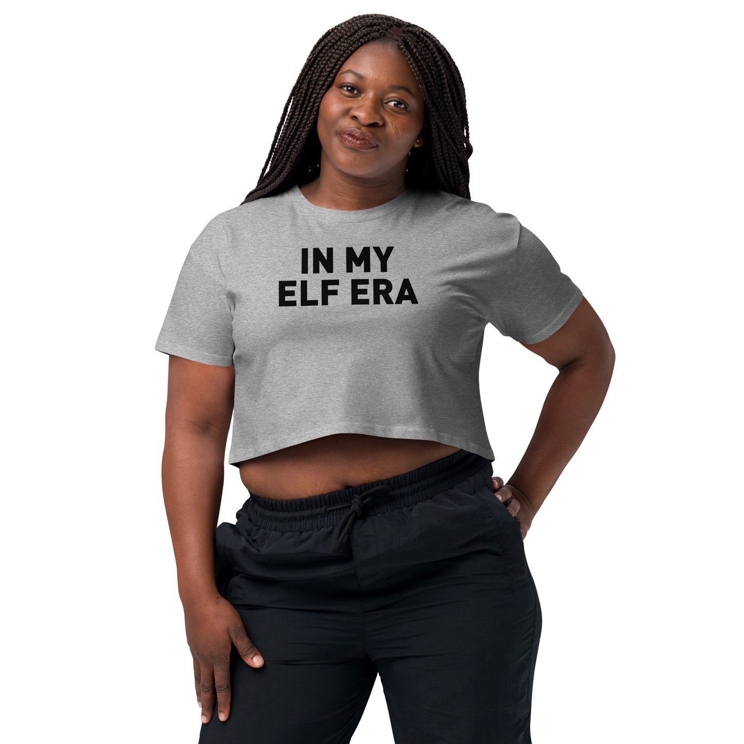 In My Elf Era Crop Top