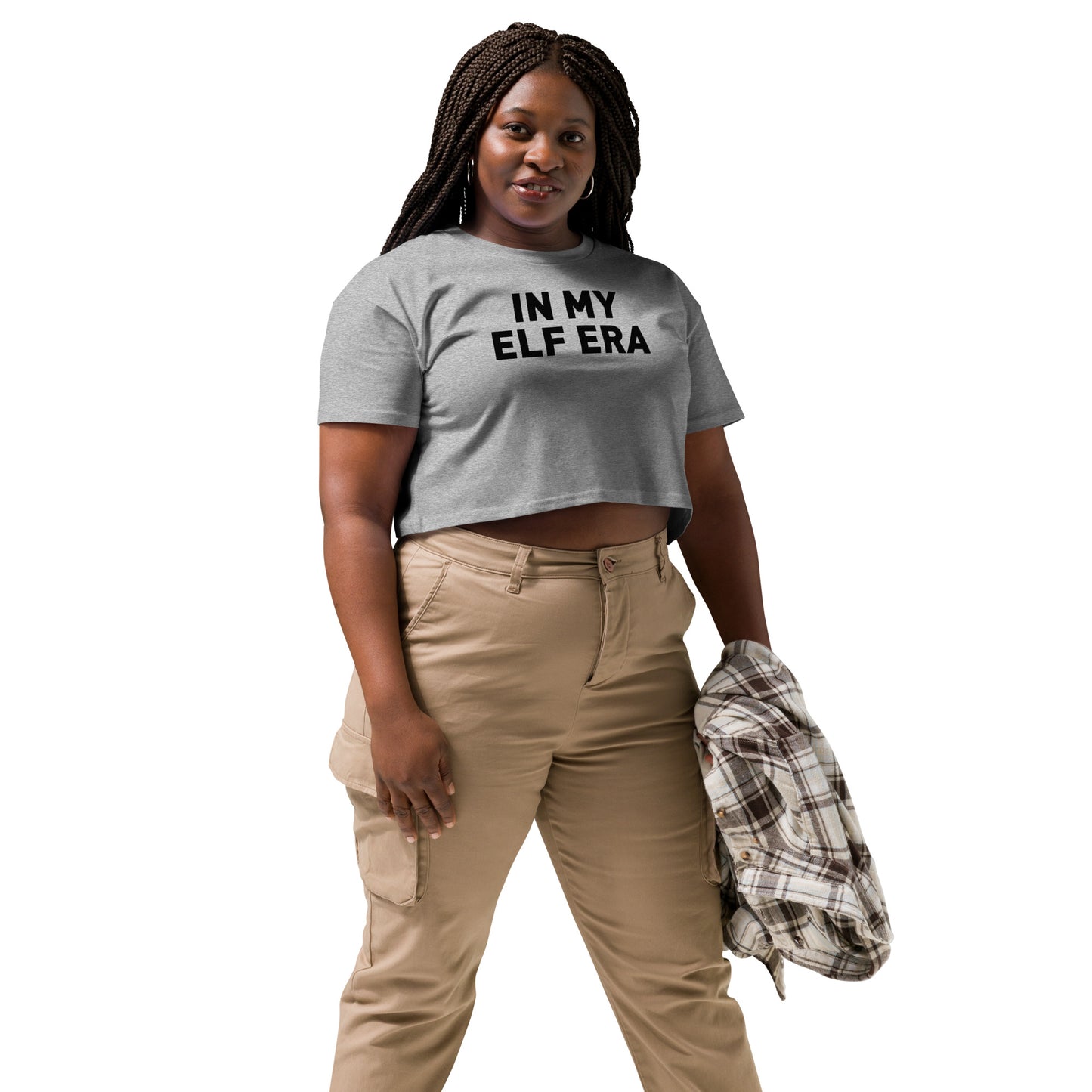 In My Elf Era Crop Top