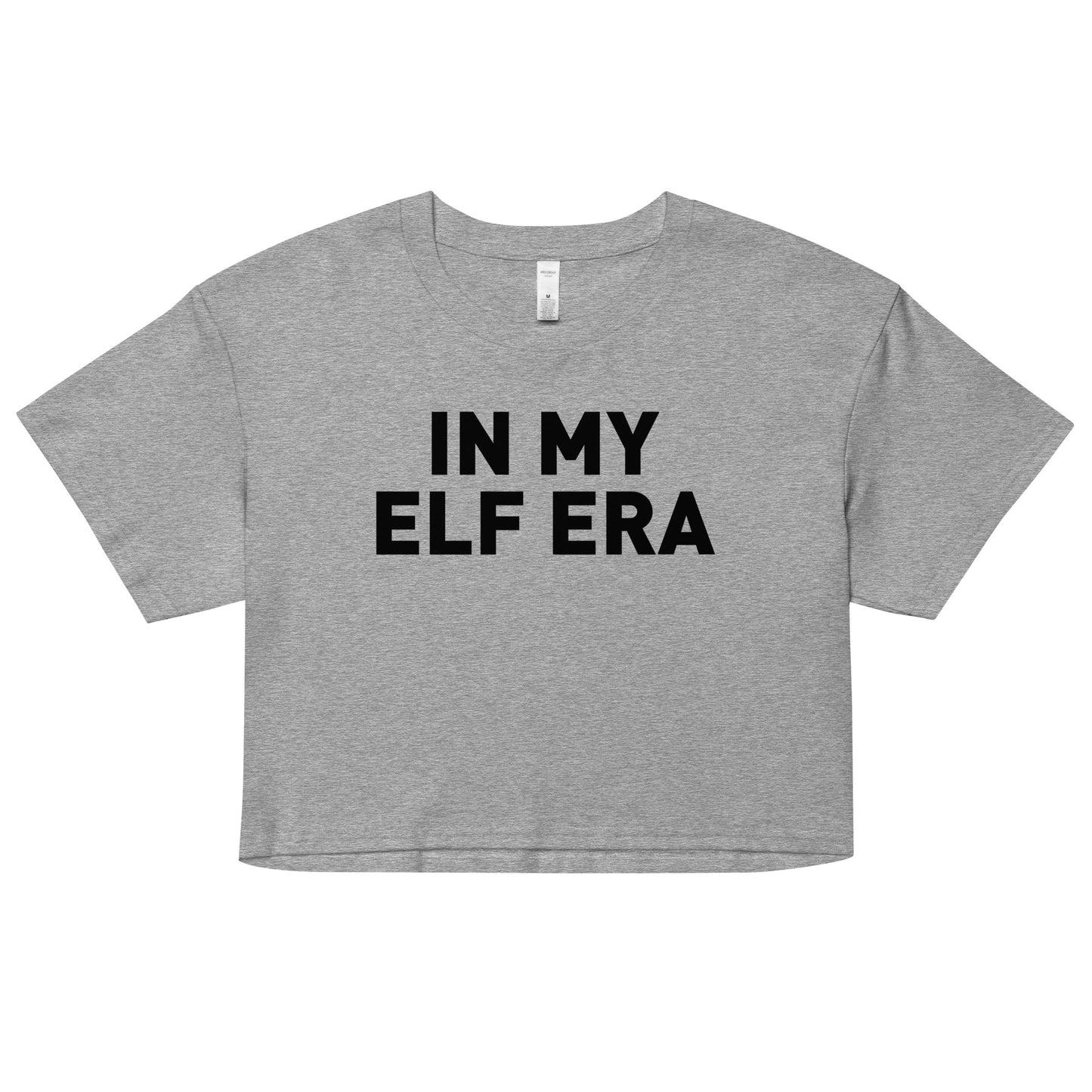 In My Elf Era Crop Top