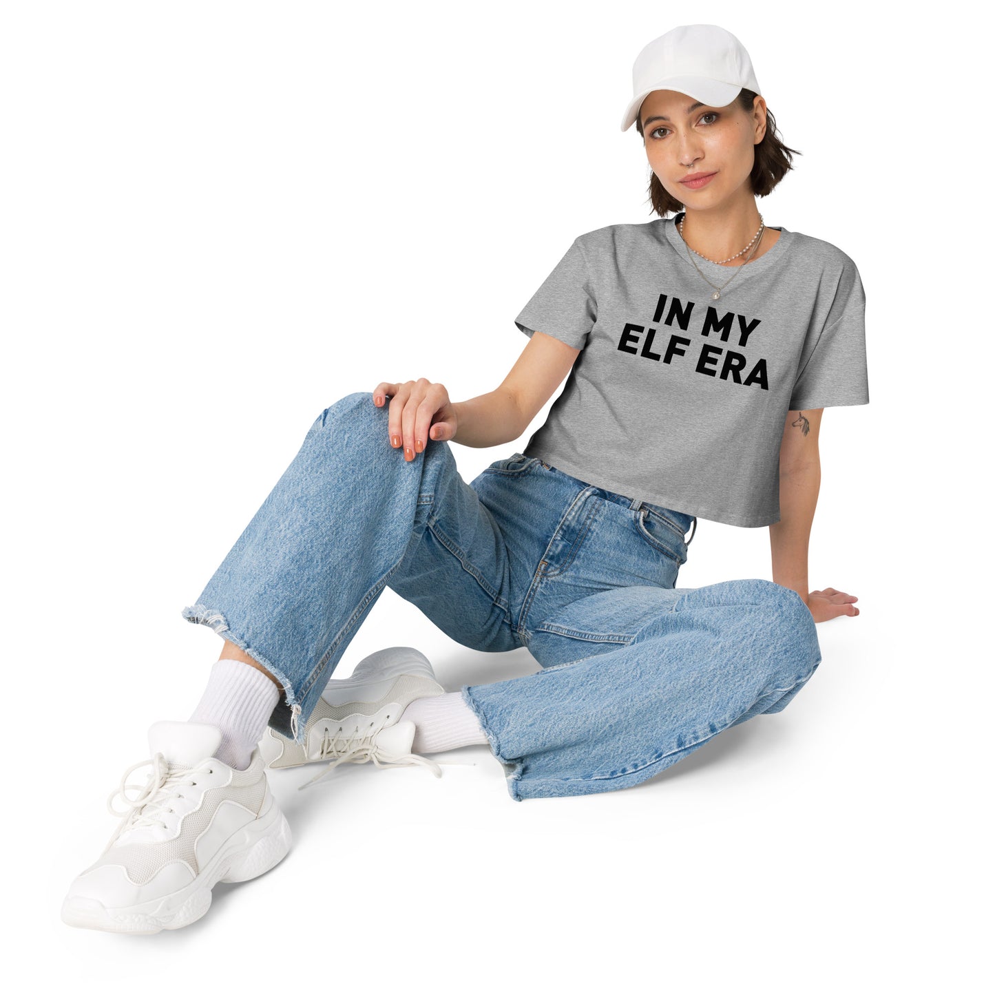 In My Elf Era Crop Top