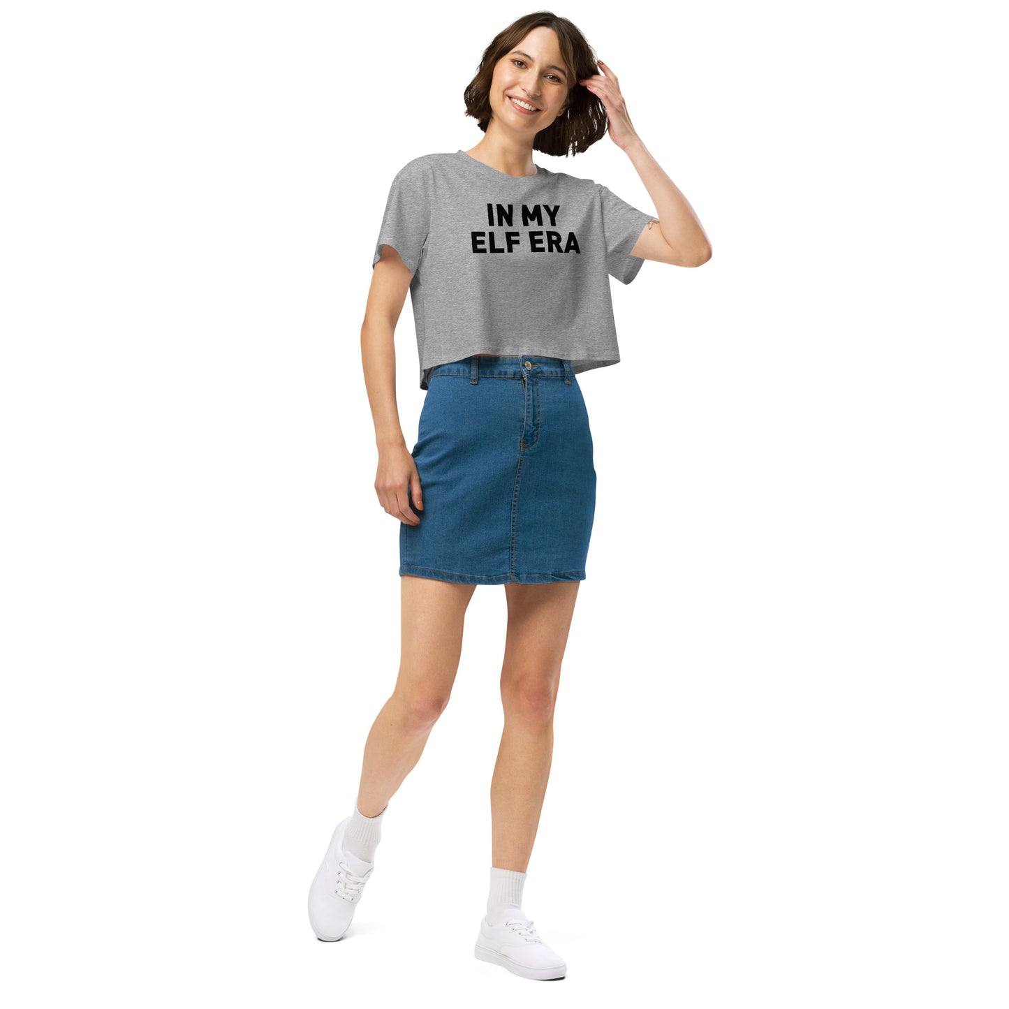 In My Elf Era Crop Top
