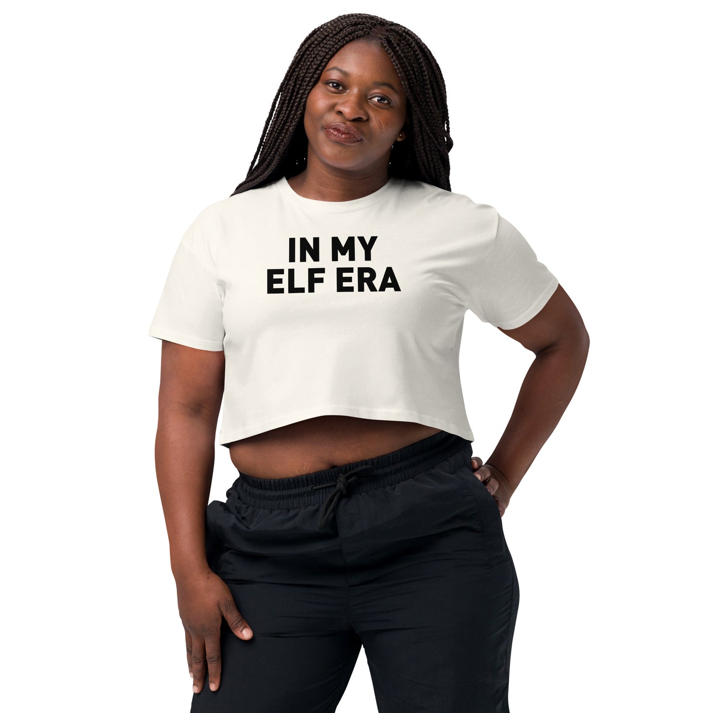 In My Elf Era Crop Top