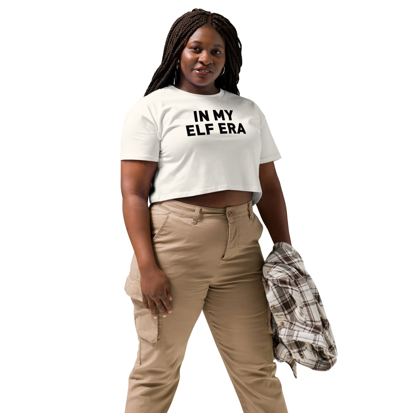 In My Elf Era Crop Top