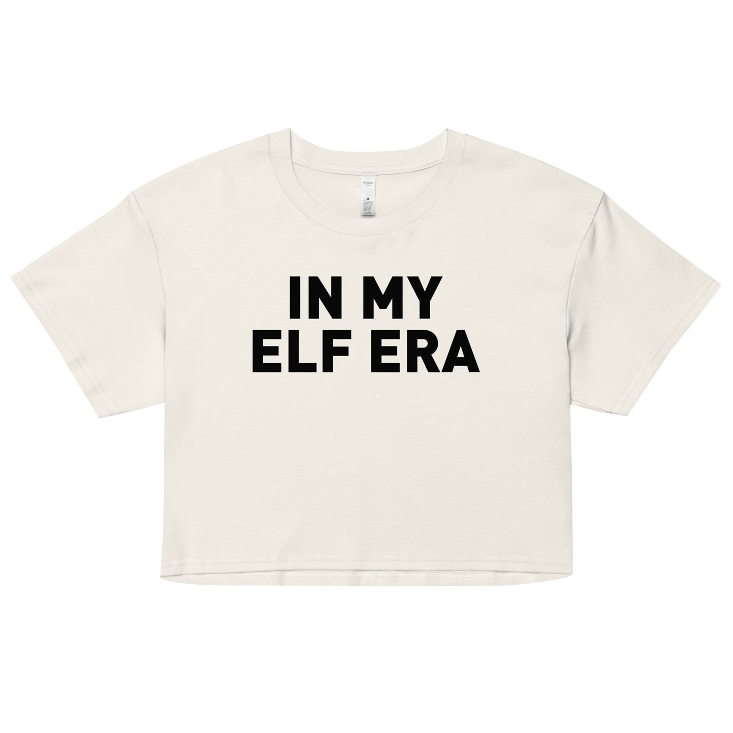 In My Elf Era Crop Top