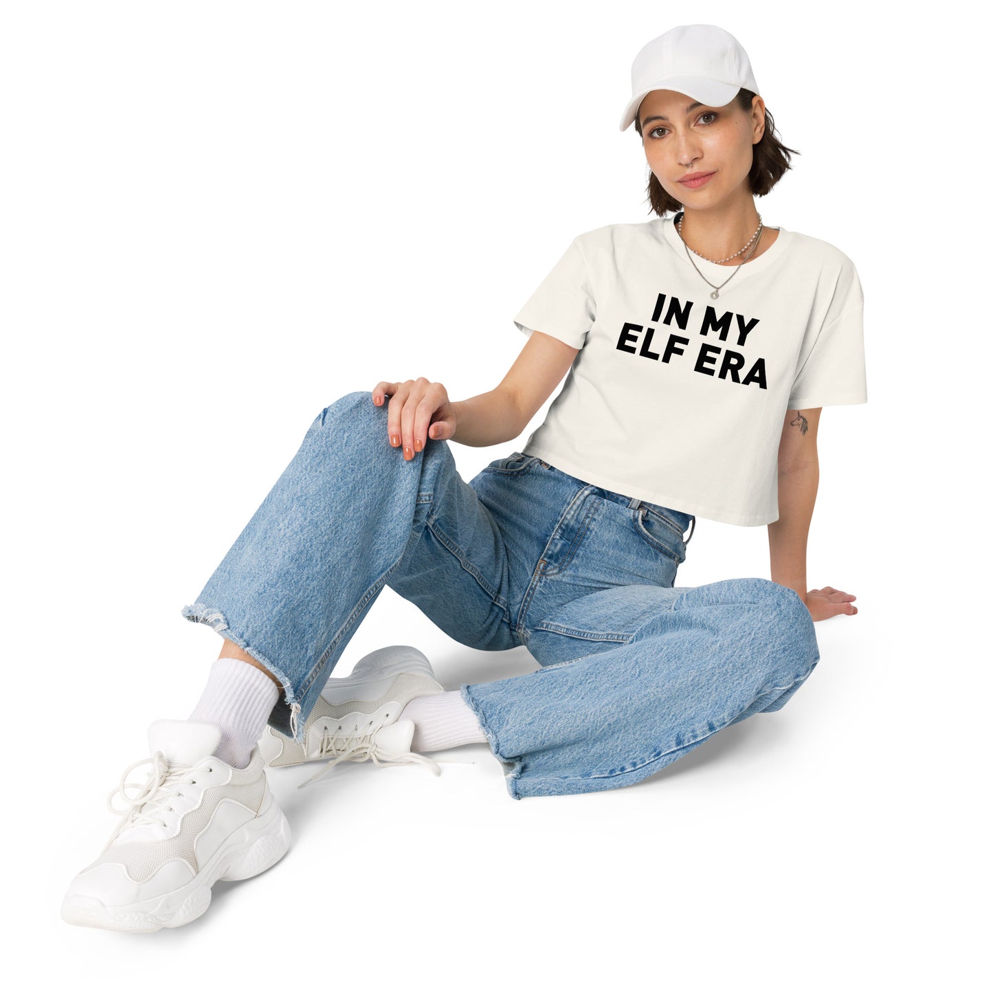 In My Elf Era Crop Top