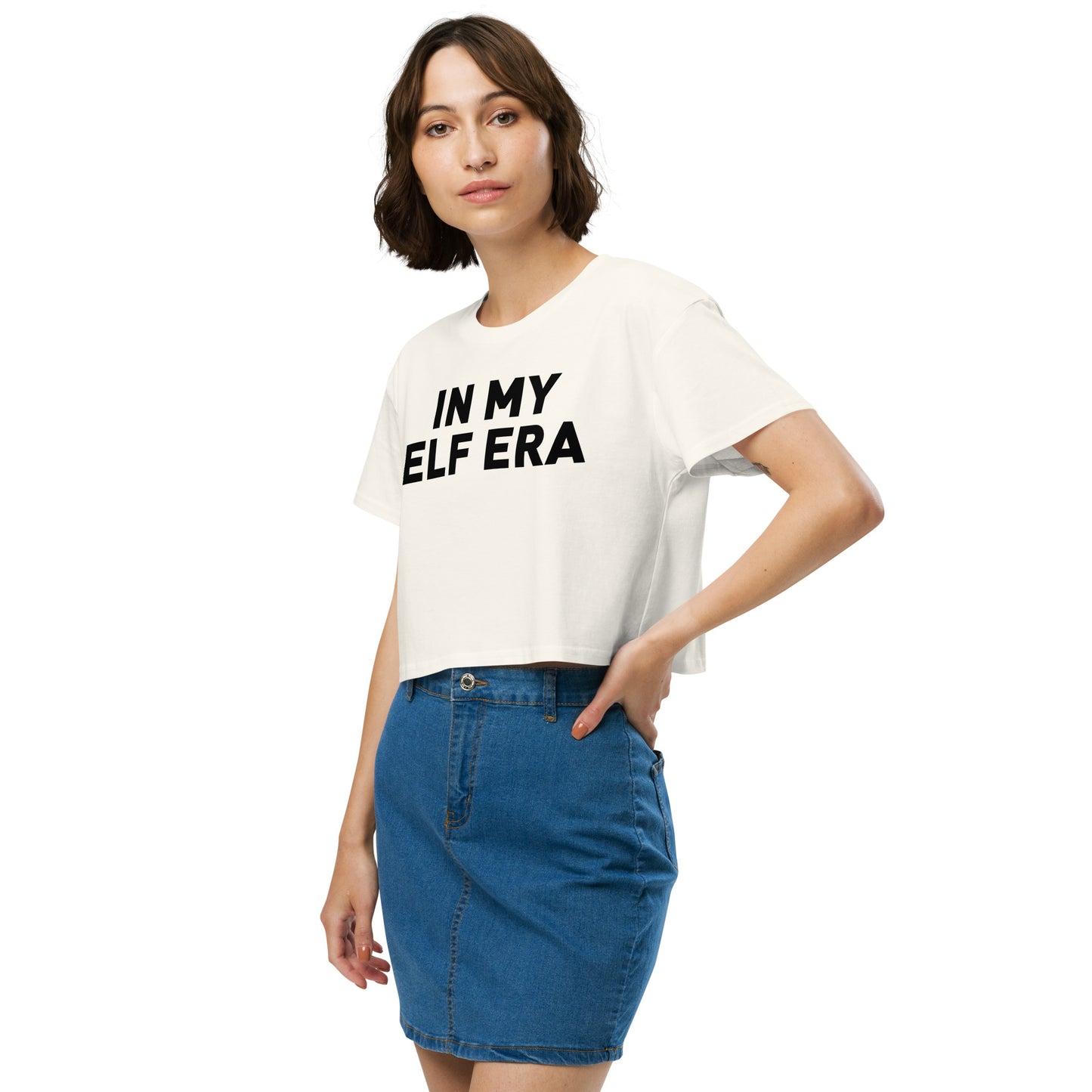 In My Elf Era Crop Top