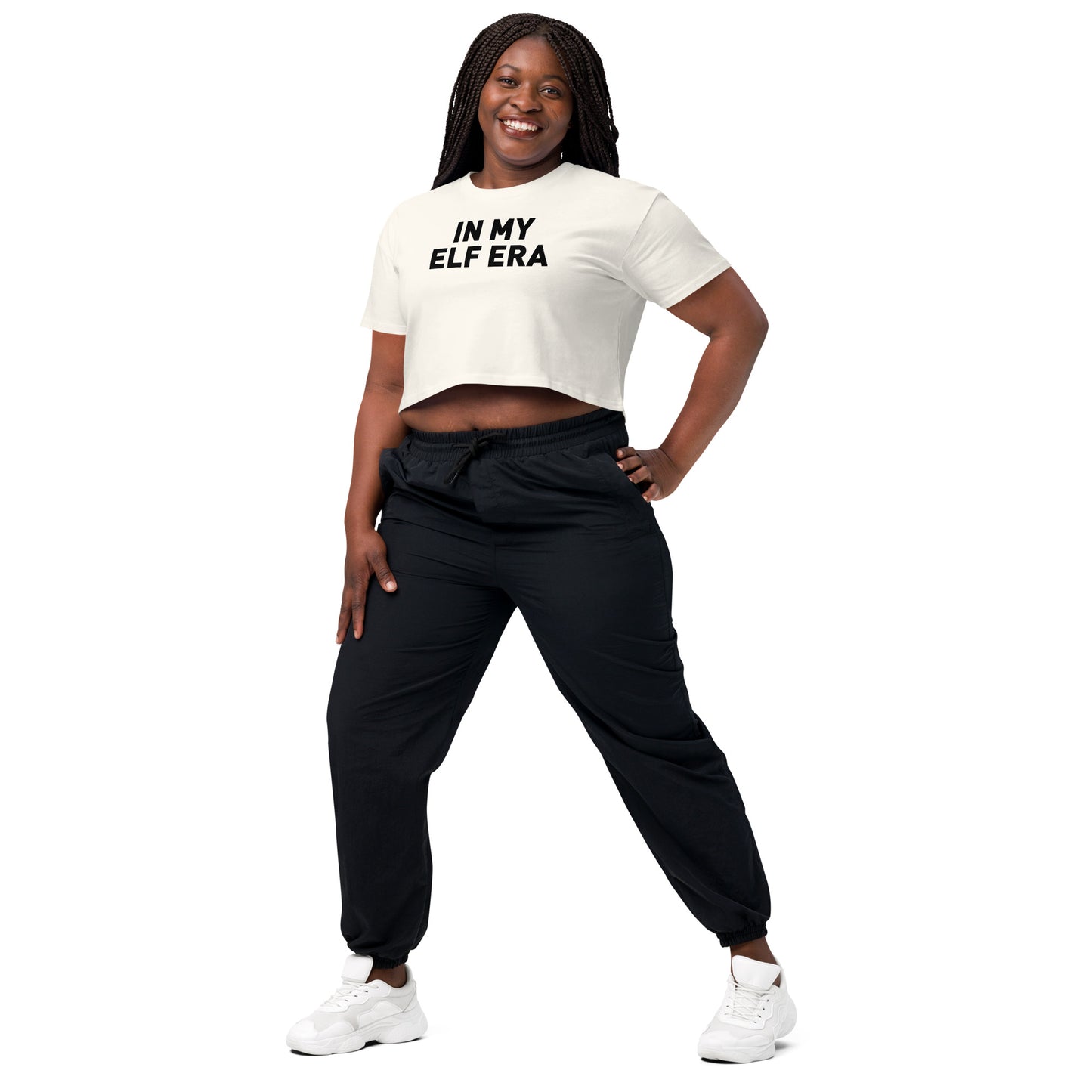 In My Elf Era Crop Top