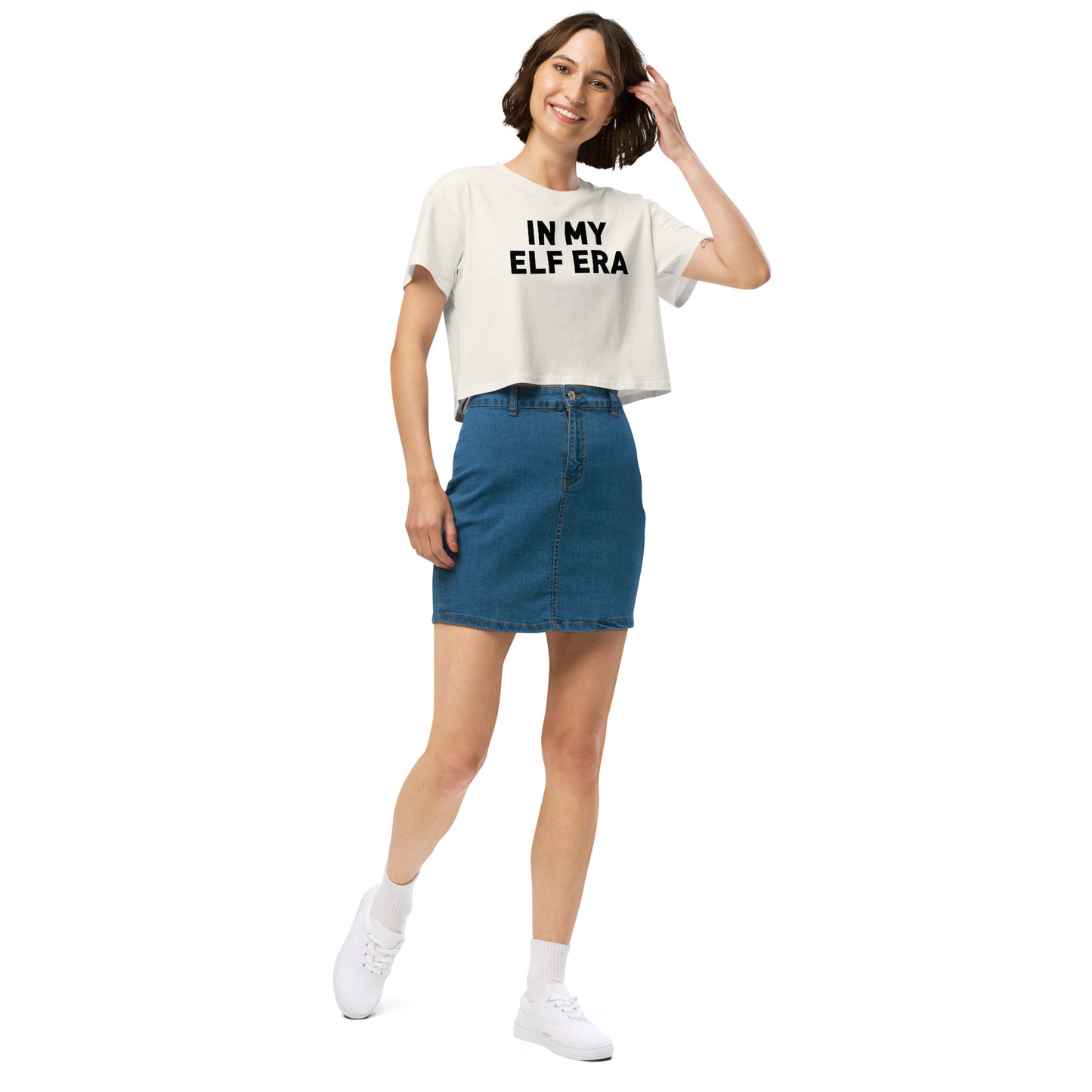 In My Elf Era Crop Top