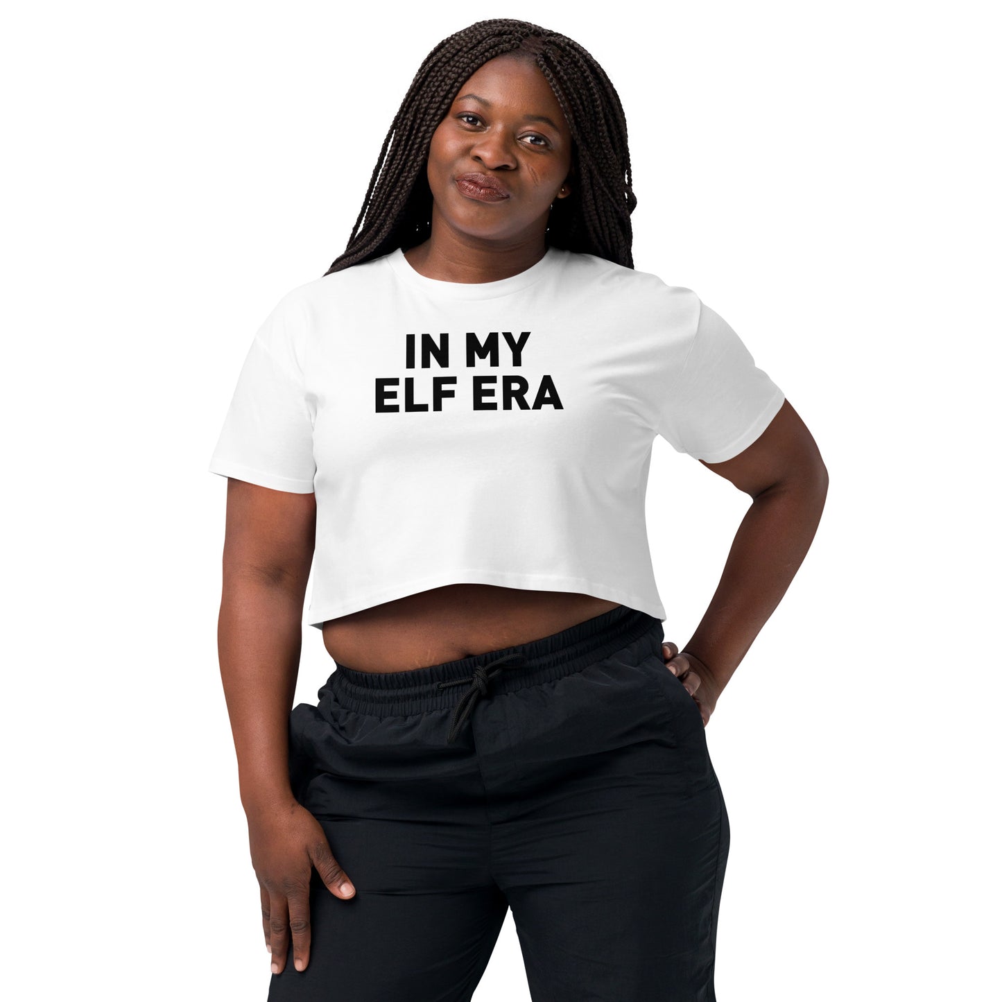 In My Elf Era Crop Top