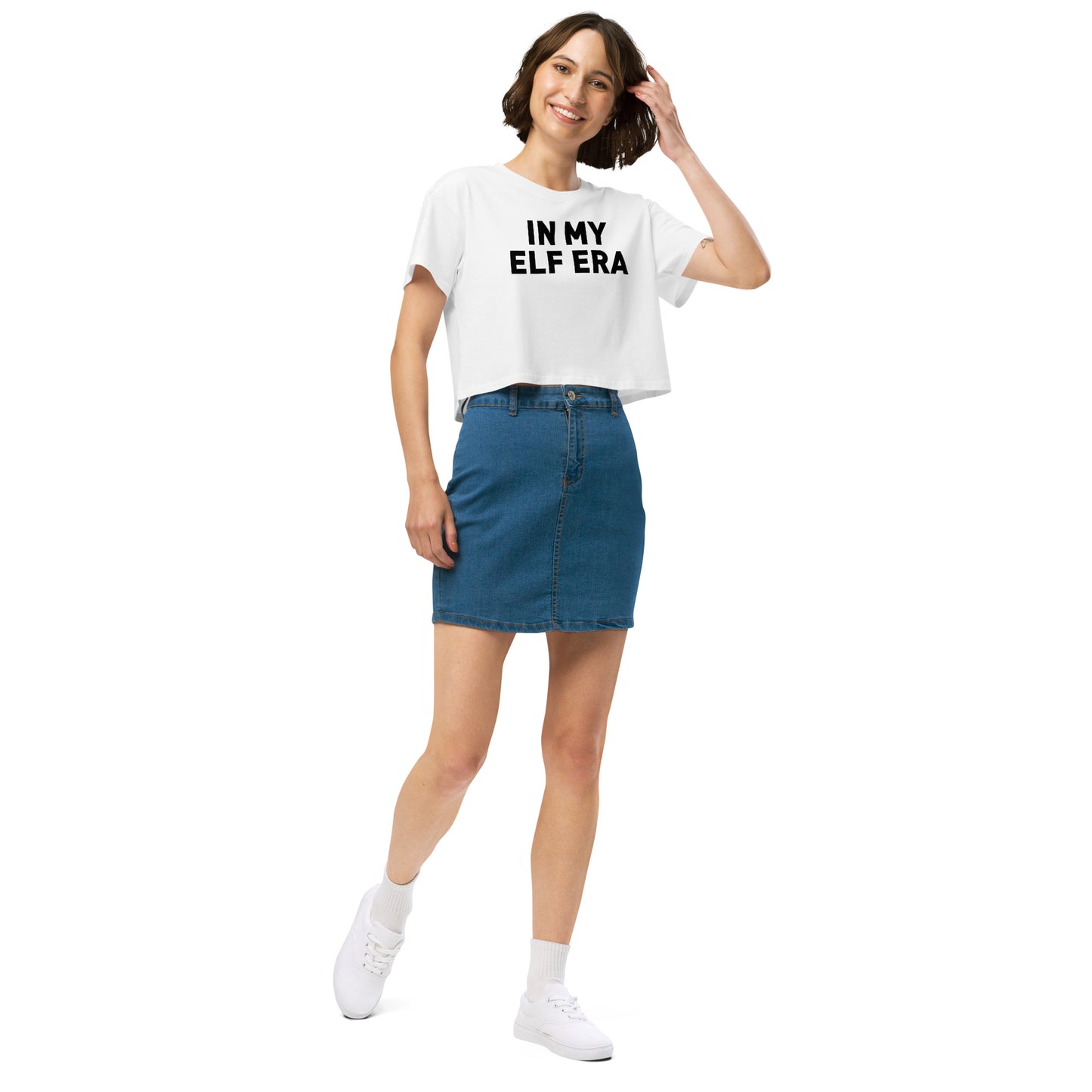In My Elf Era Crop Top