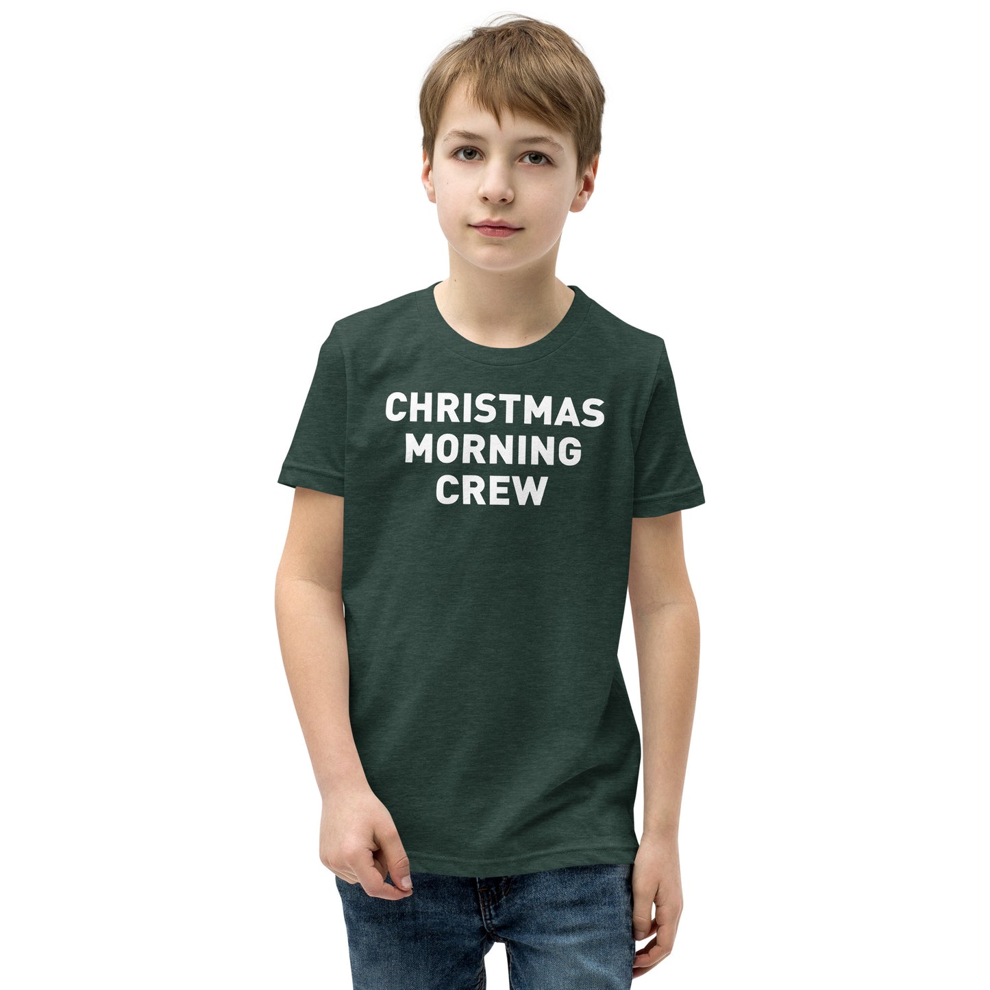 Christmas Morning Crew Youth Tee