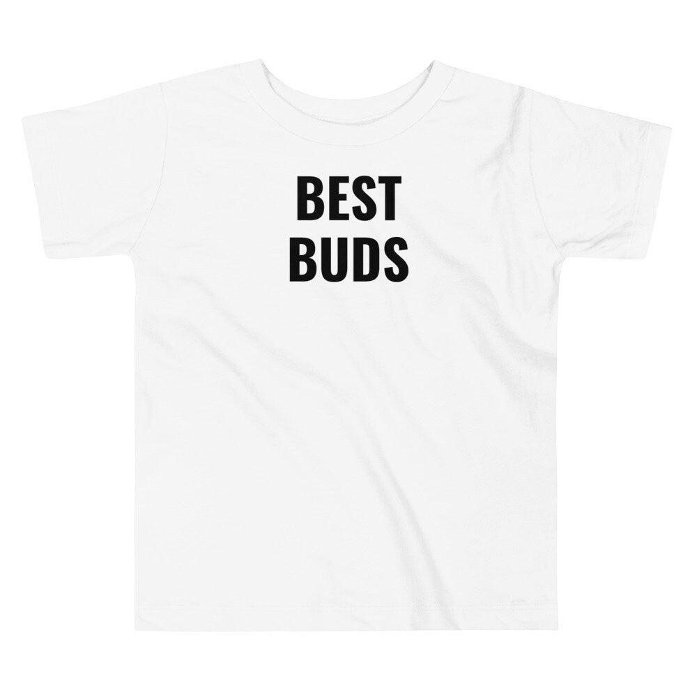 Toddler Best Buds Tee (White)