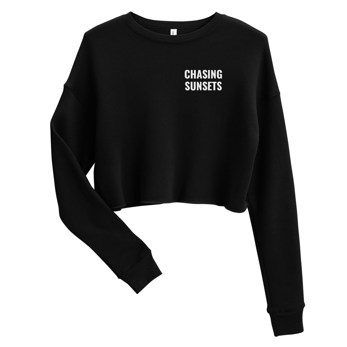 Chasing Sunsets Crop Sweatshirt