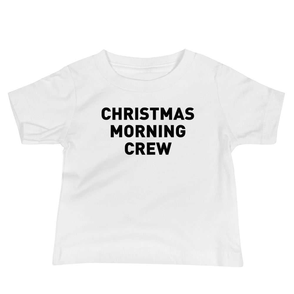 Christmas Morning Crew Baby Tee