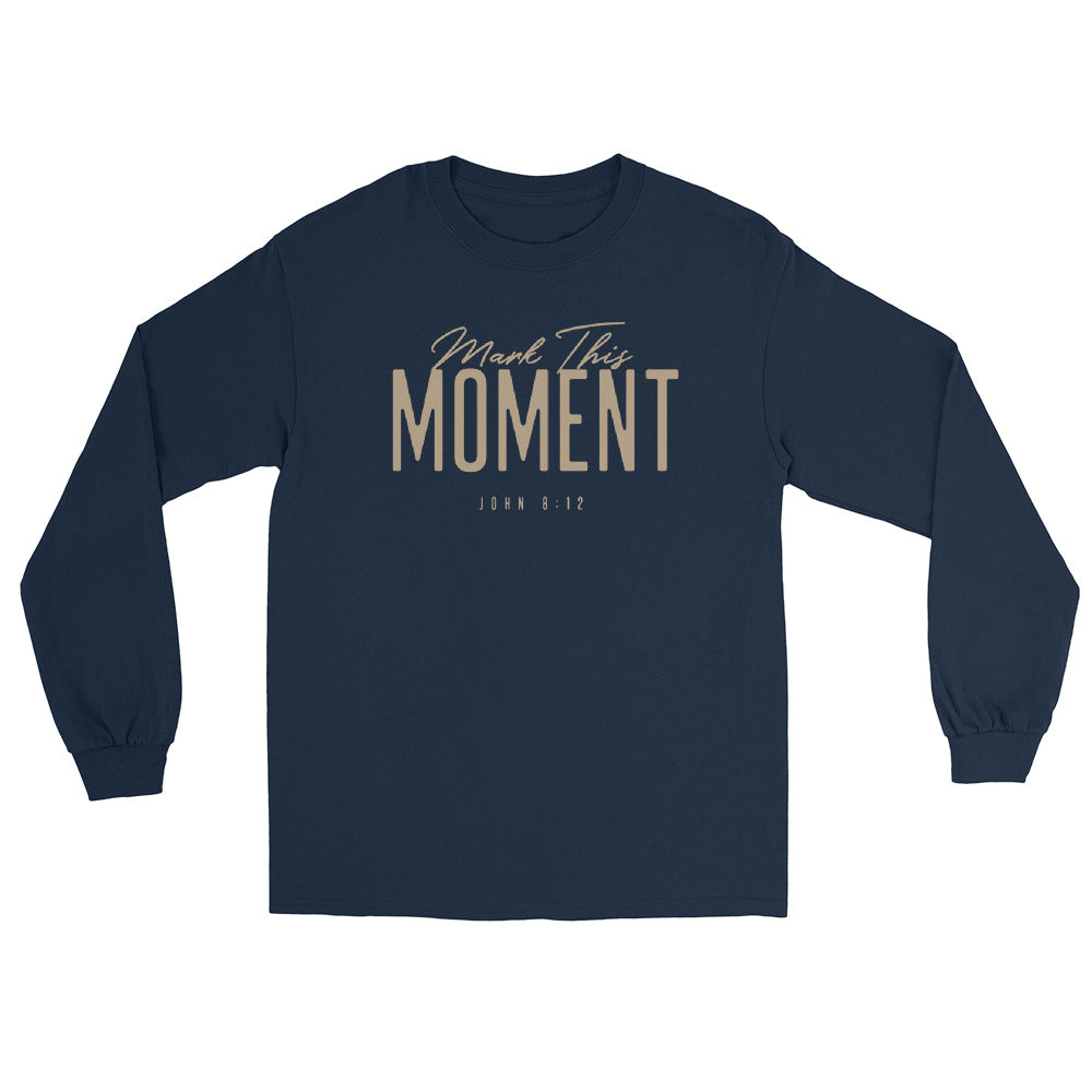 Mark this Moment Long Sleeve Tee - Navy