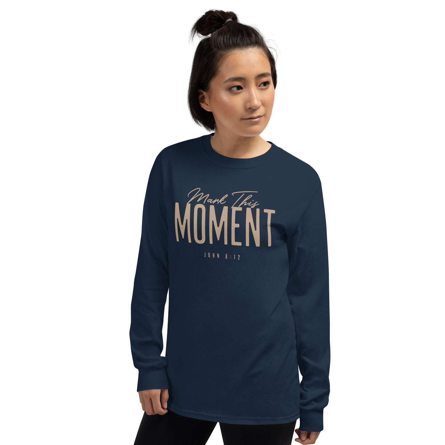 Mark this Moment Long Sleeve Tee - Navy