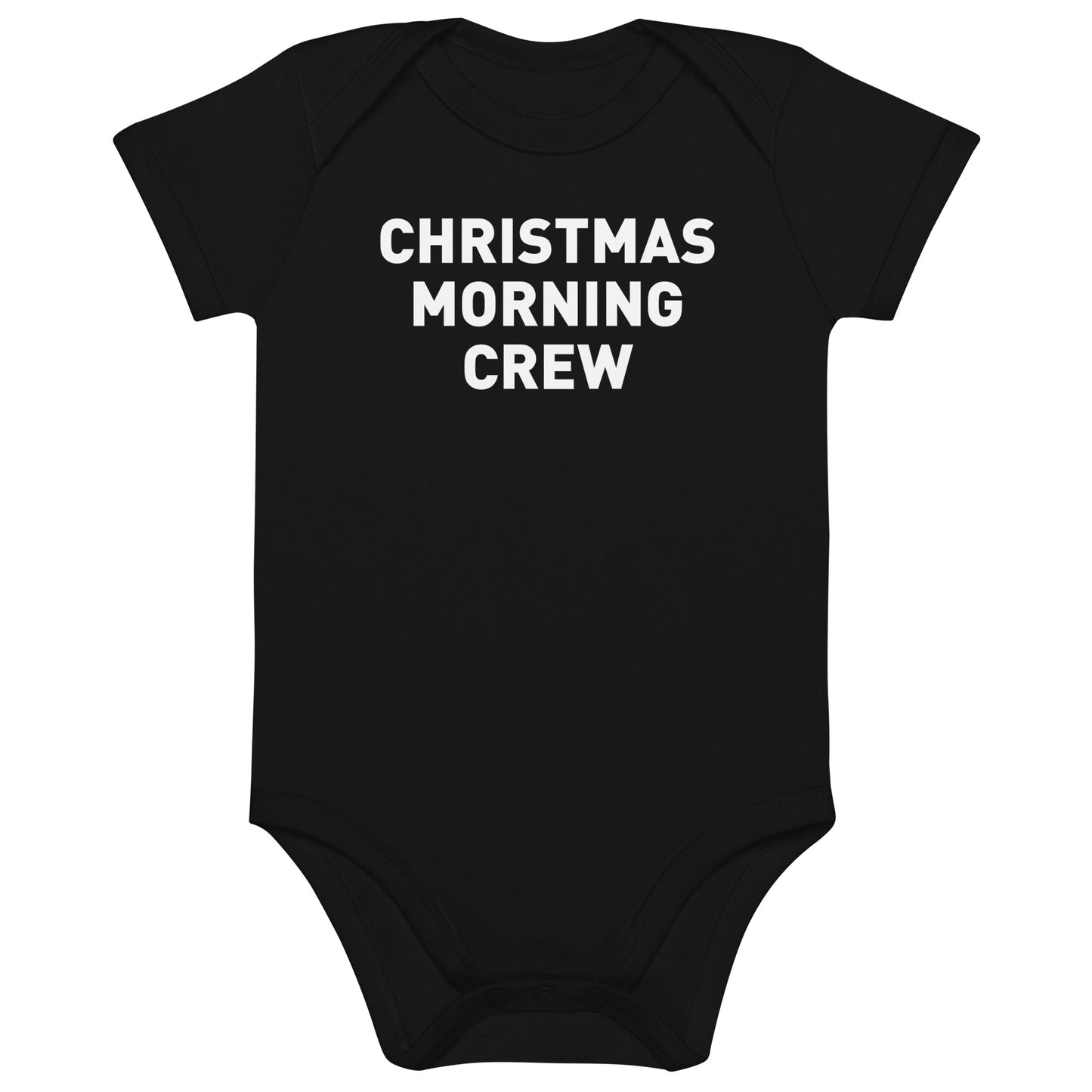 Christmas Morning Crew Organic Onesie