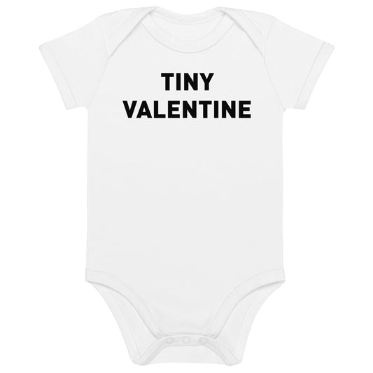 Tiny Valentine Organic Onesie