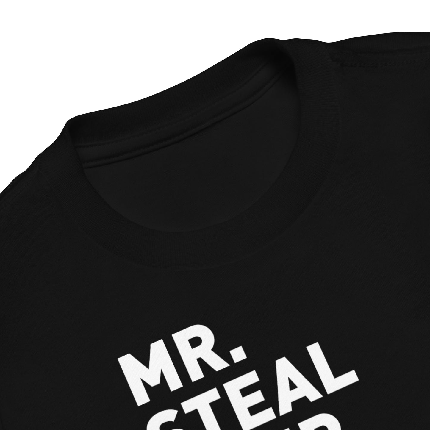 Mr. Steal Your Pie Toddler Tee - Black