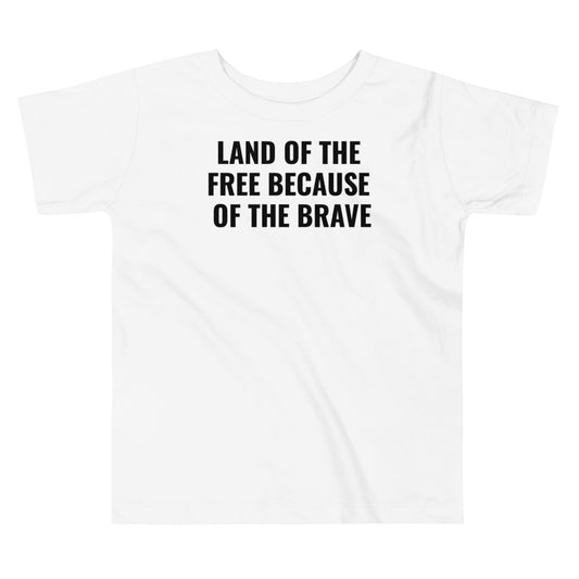 Land of the Free Toddler Tee
