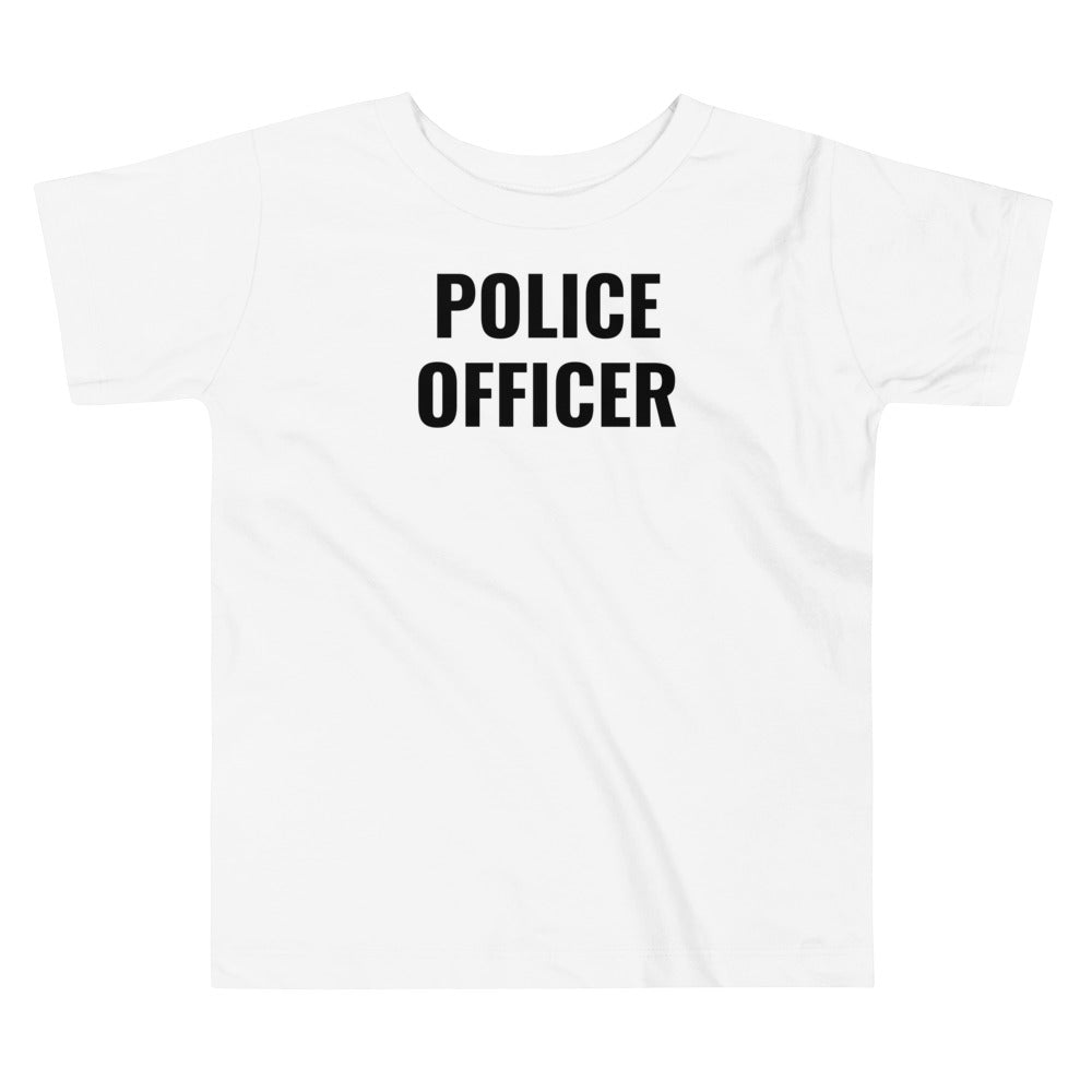 Police Officer Toddler Tee