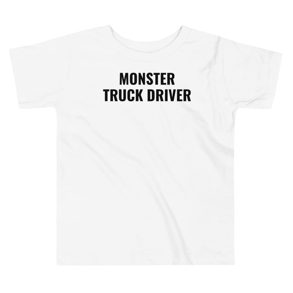 Monster Truck Driver Toddler Tee