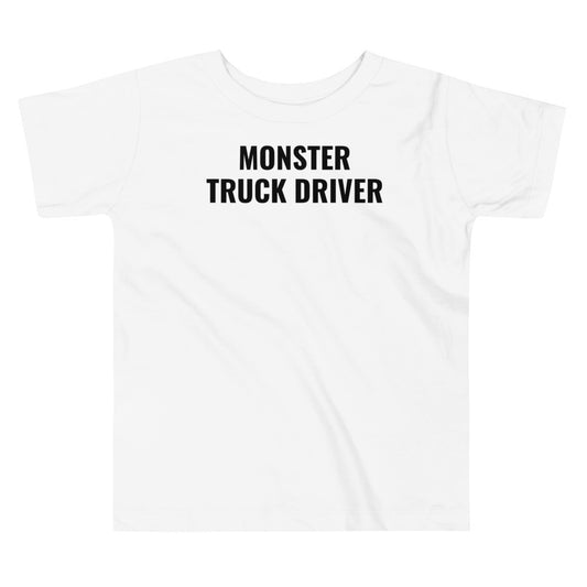 Monster Truck Driver Toddler Tee