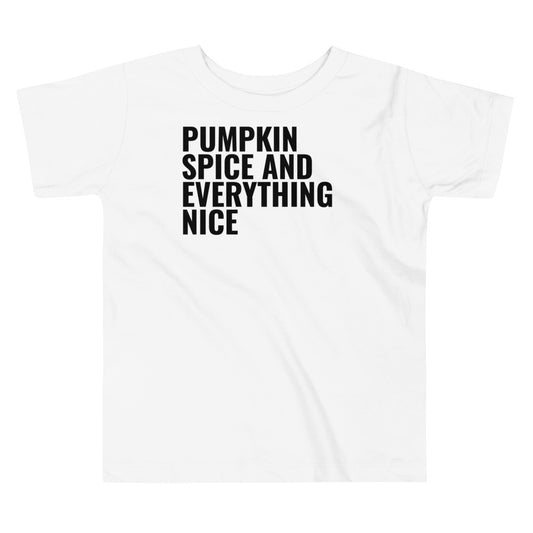 Pumpkin Spice Toddler Tee