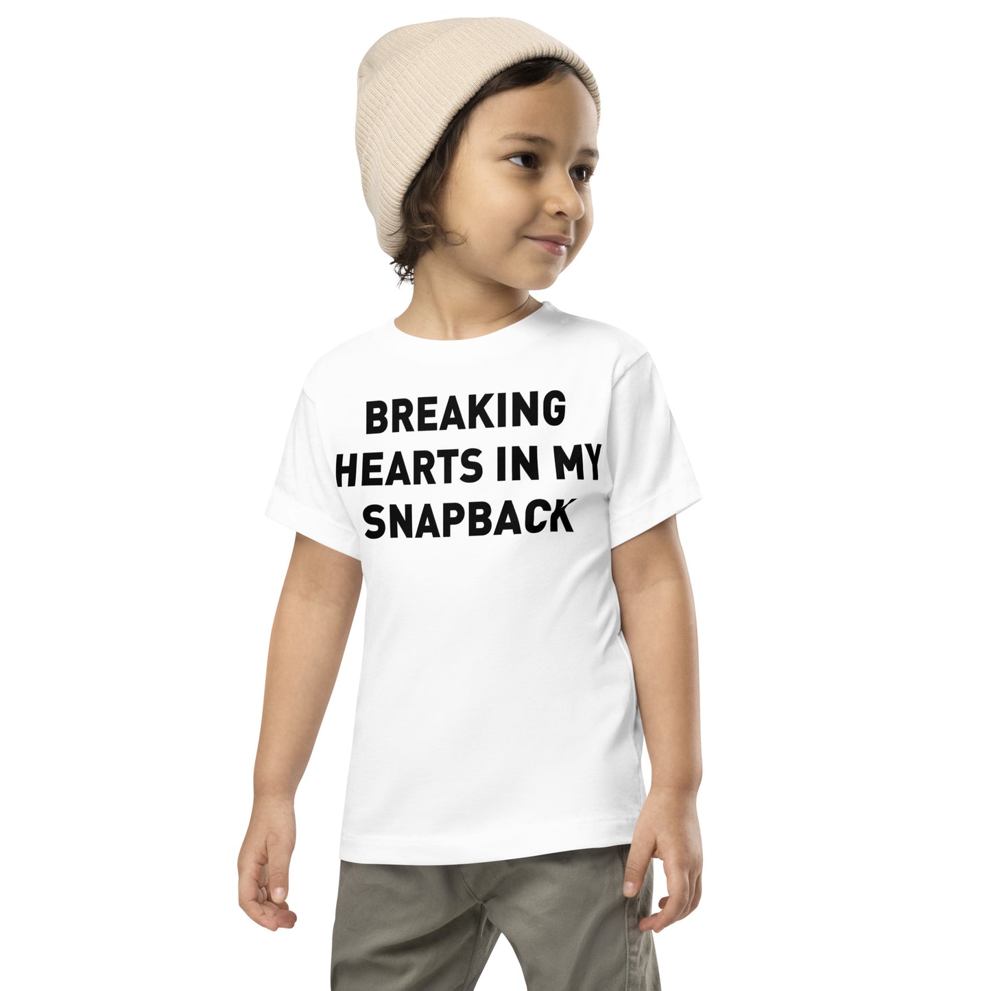 Breaking Hearts in my Snapback Toddler Tee