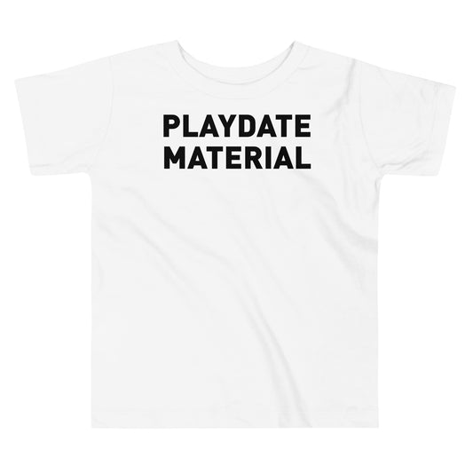 Playdate Material Toddler Tee