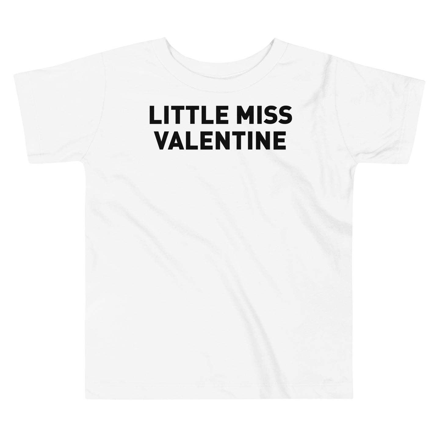 Little Miss Valentine Toddler Tee