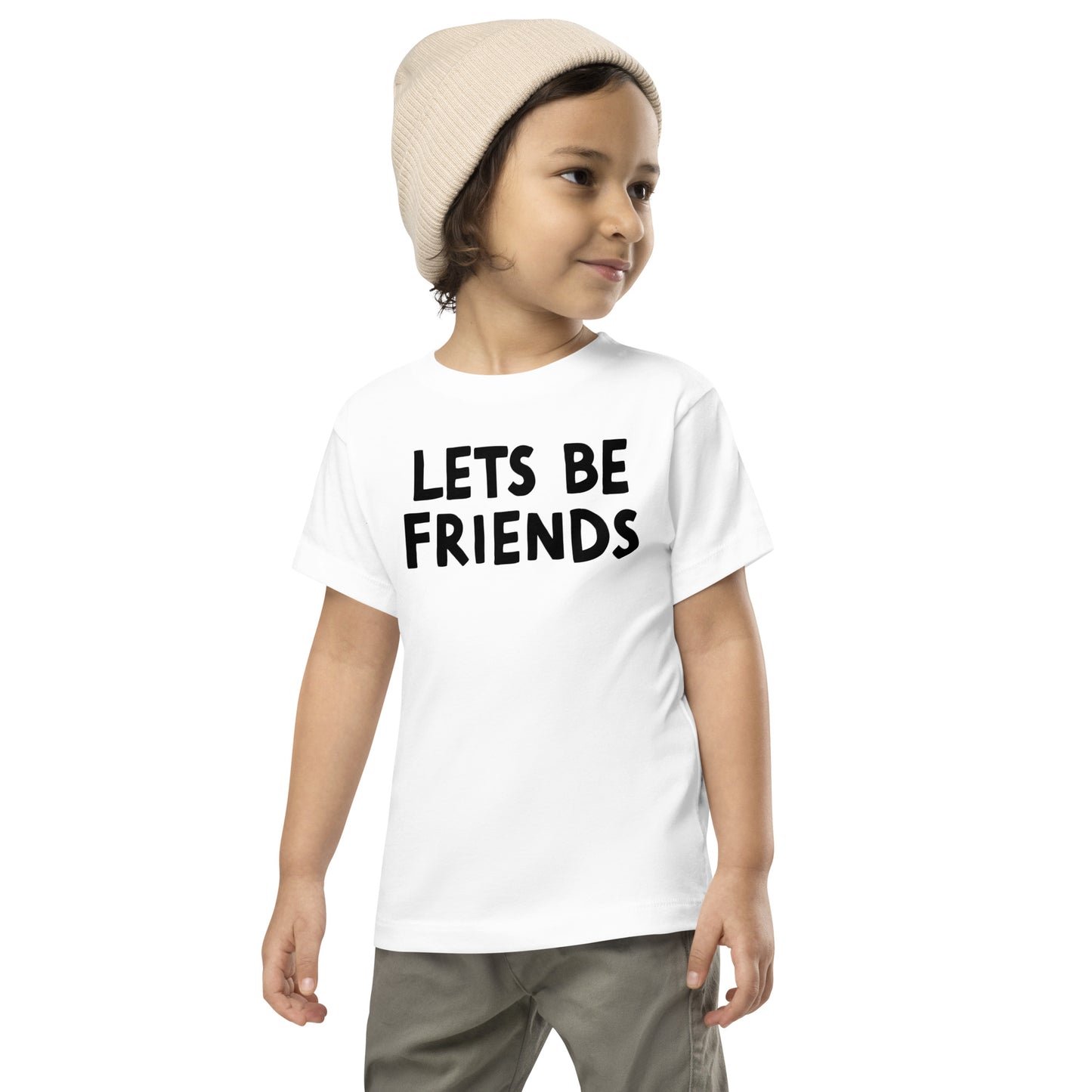 Let’s Be Friends Toddler Tee