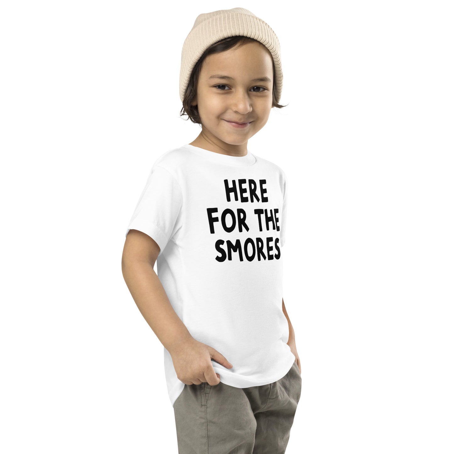 Here for the S’mores Toddler Tee