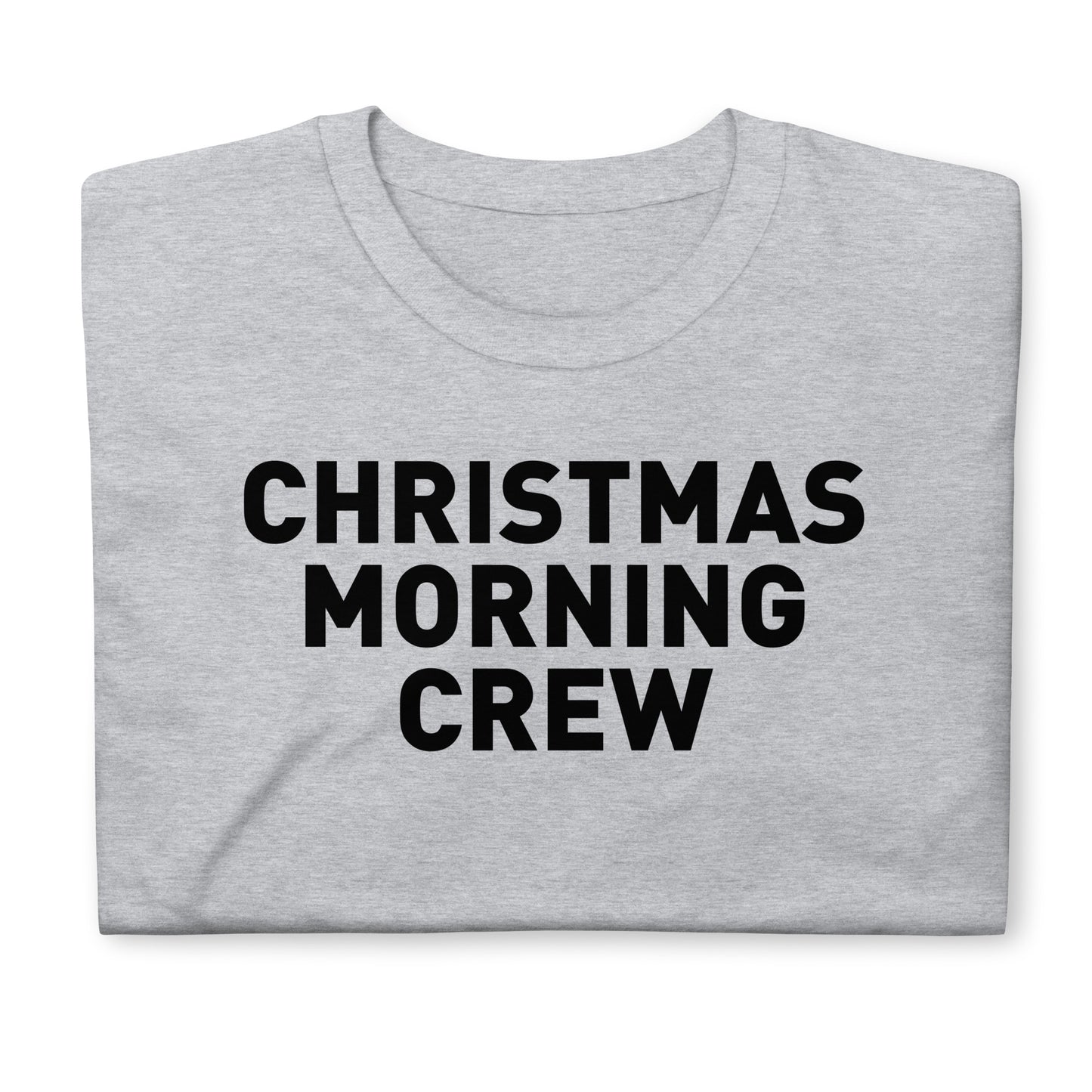 Christmas Morning Crew Adult Tee