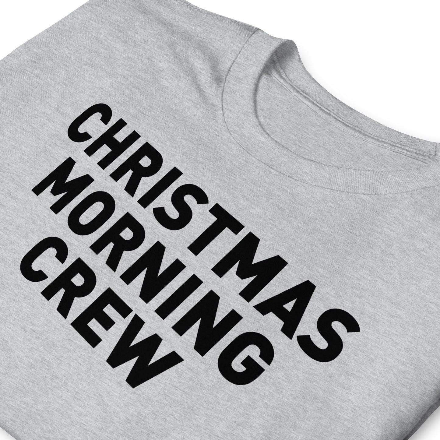Christmas Morning Crew Adult Tee