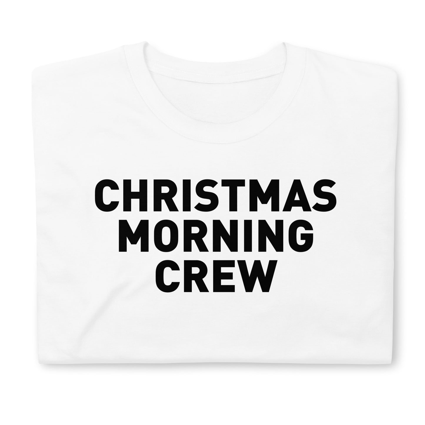 Christmas Morning Crew Adult Tee