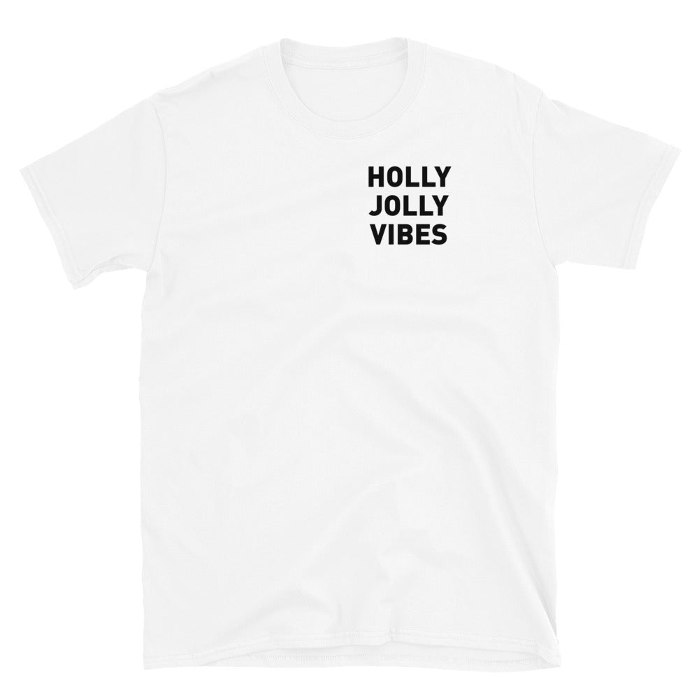 Holly Jolly Vibes Adult Tee