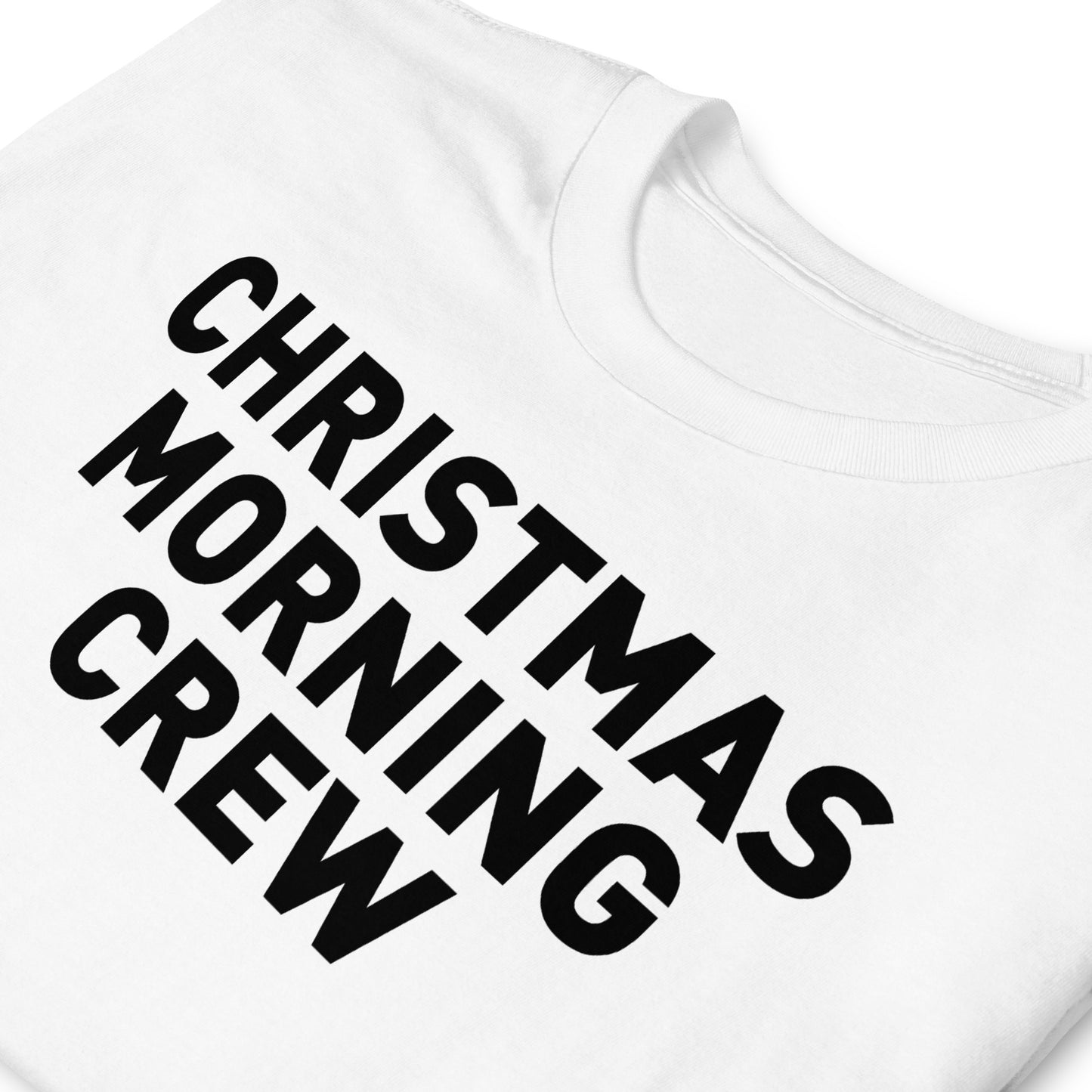 Christmas Morning Crew Adult Tee